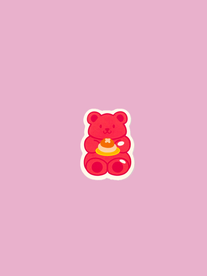 Single Stickers - Local Desserts Gummy Bears