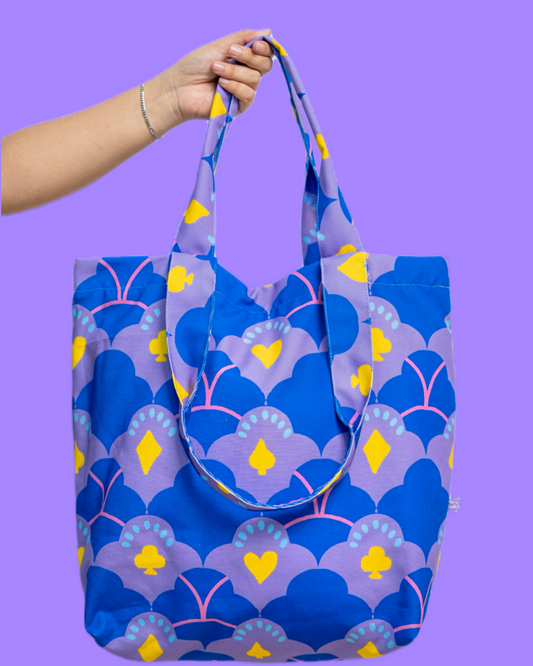 Wonderland Canvas Tote Bag - Mad Hatter