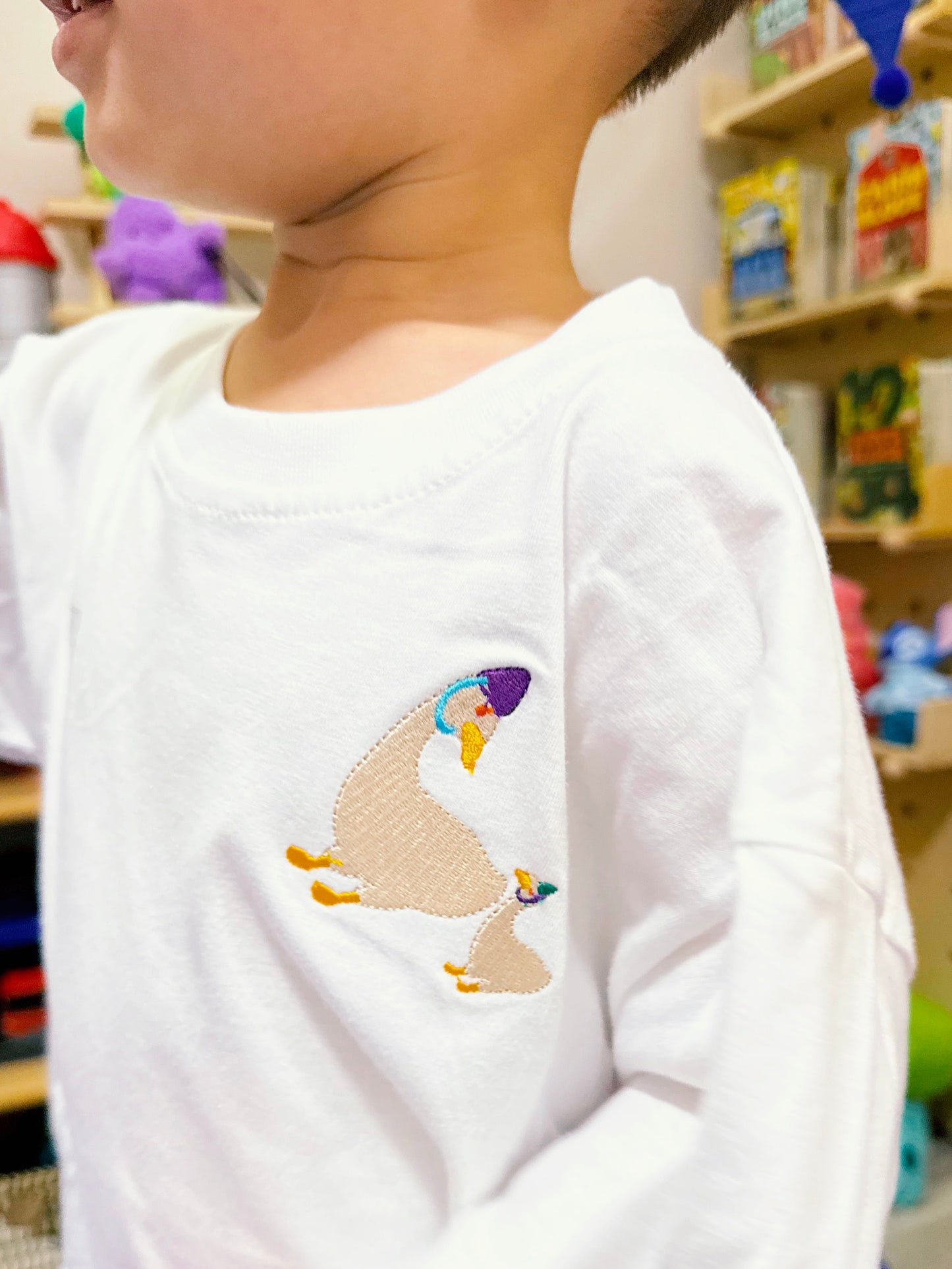 Kids Oversized T-Shirt in Lost Goose (Pre-Order)