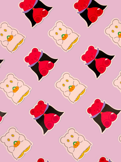Single Stickers - Spooky Gummy Bears