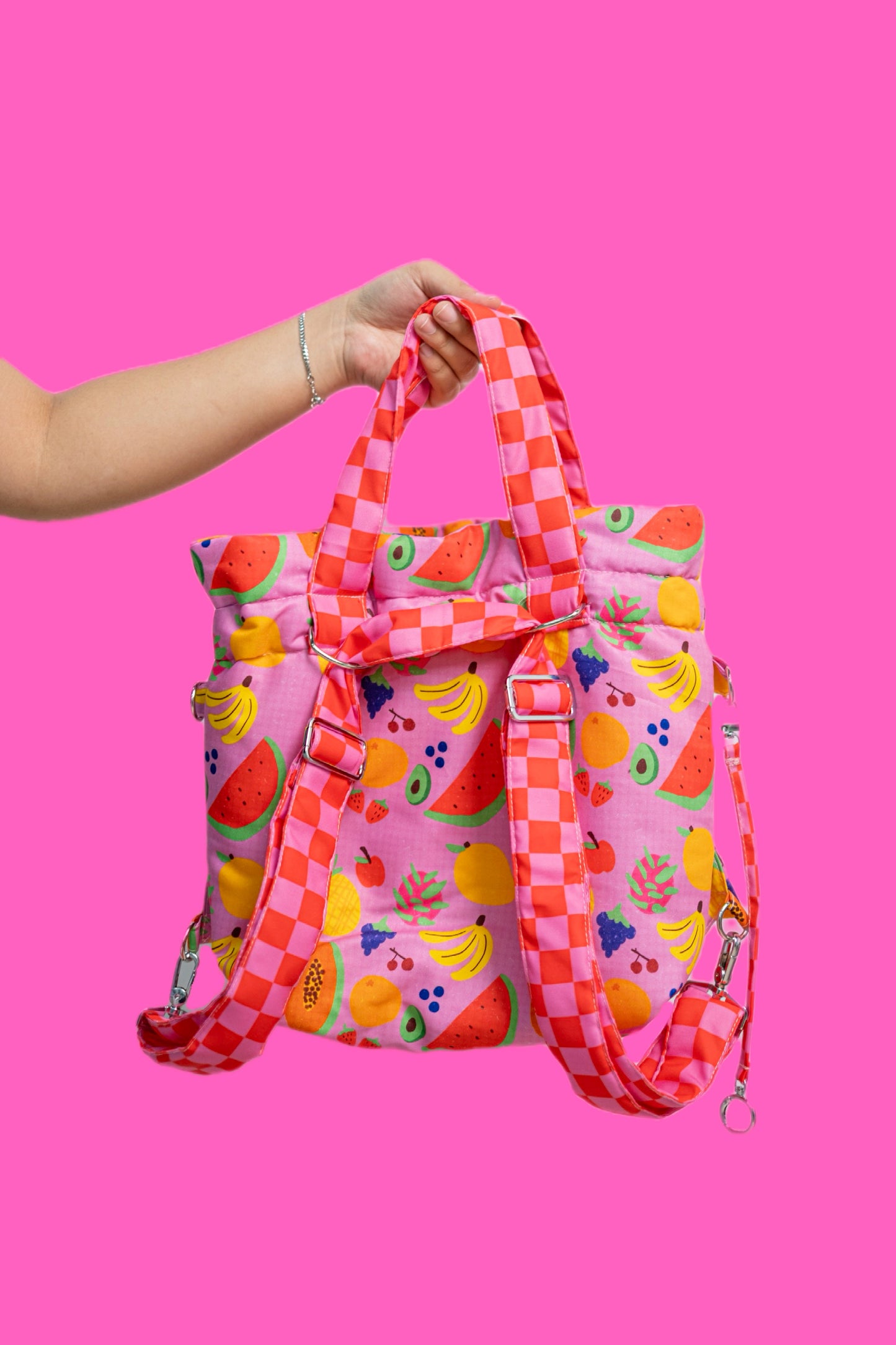 Mini Chunky Dumpling Backpack - Fruits