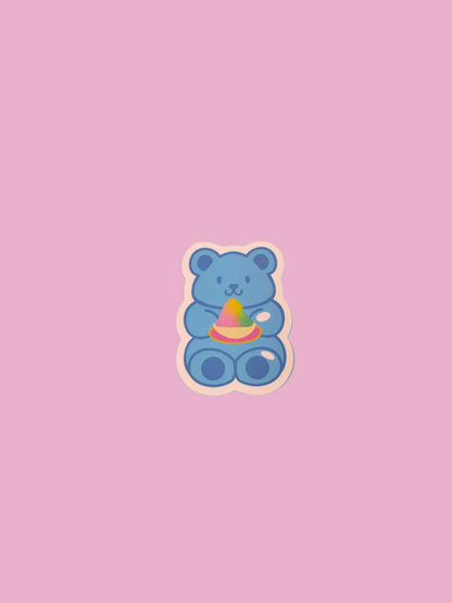 Single Stickers - Local Desserts Gummy Bears