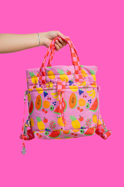 Mini Chunky Dumpling Backpack - Fruits