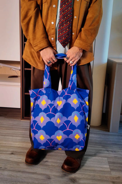 Wonderland Canvas Tote Bag - Mad Hatter