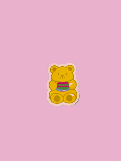 Single Stickers - Local Desserts Gummy Bears
