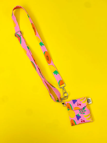 4-in-1 Multi-Utility Lanyard in Fruits