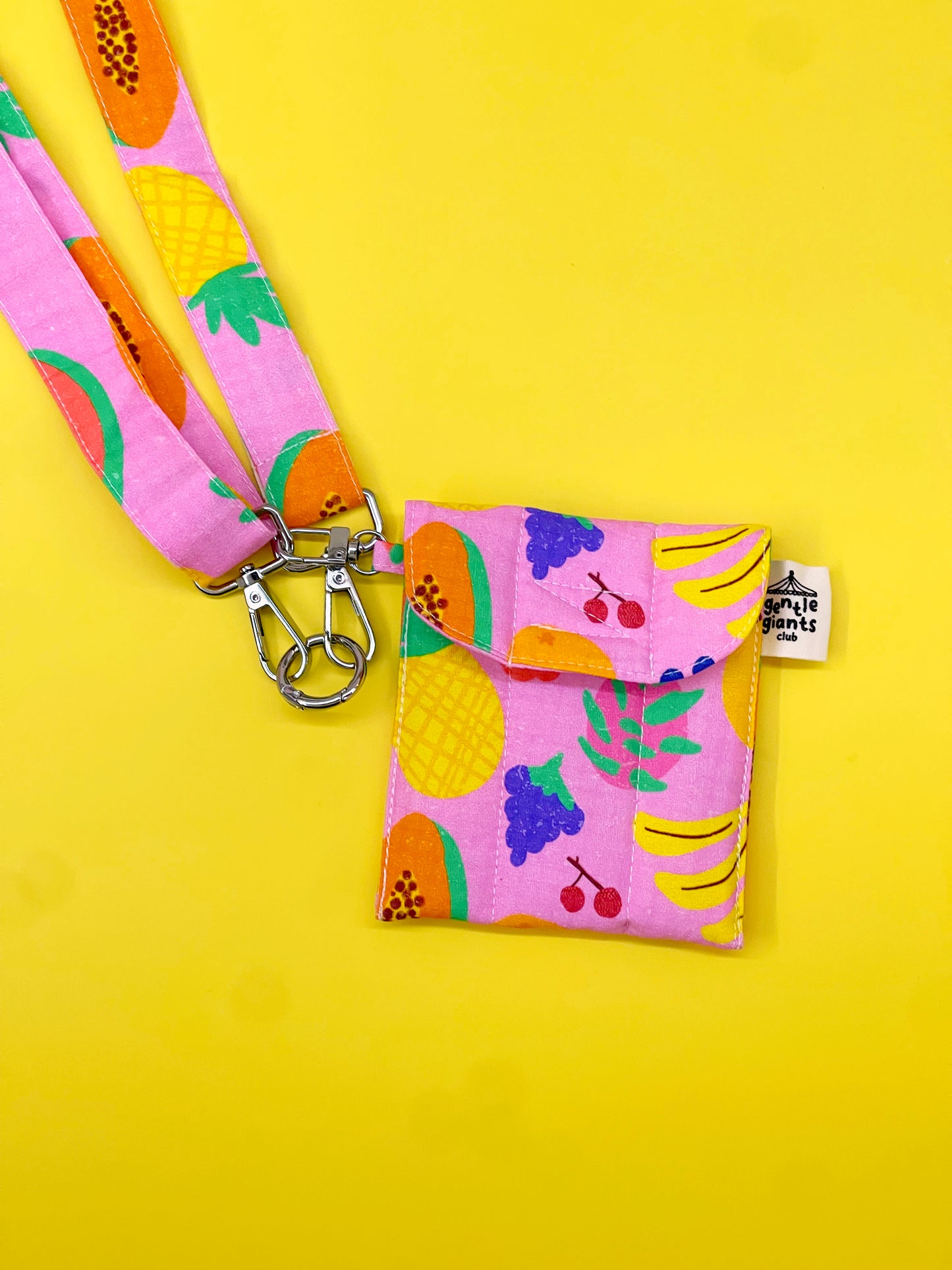 4-in-1 Multi-Utility Lanyard in Fruits